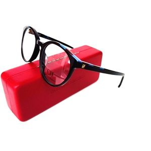 New CAROLINA HERRERA Frames Acetate Burgundy Eyeglasses VHE8002 09FD 49-19-140